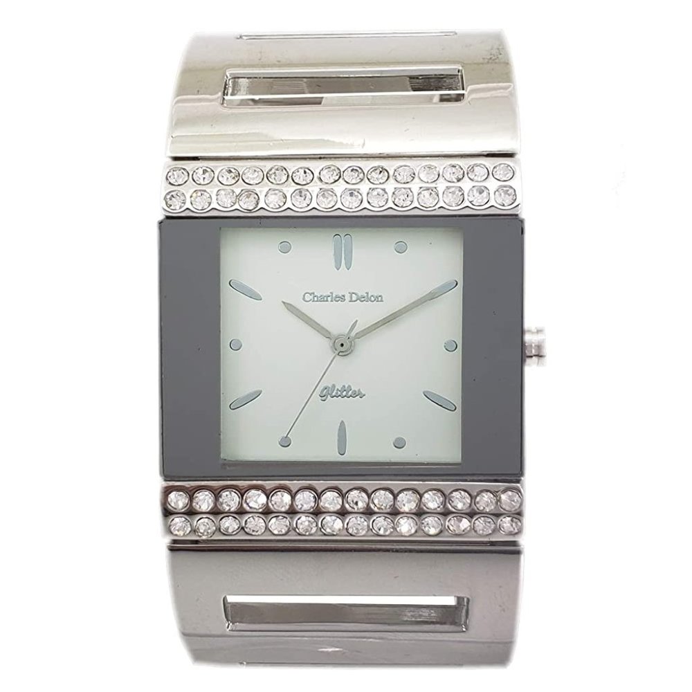 Charles Delon Dress/Formal Style Silver Watch